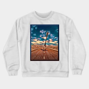 A Fork in the Road Crewneck Sweatshirt